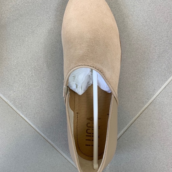 Lucca Lane Lamb Beige Tabby Loafers Slip On Shoes - Picture 10 of 10